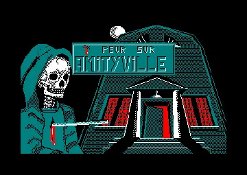 Peur Sur Amityville (F) (2 faces) (1987) screen shot title